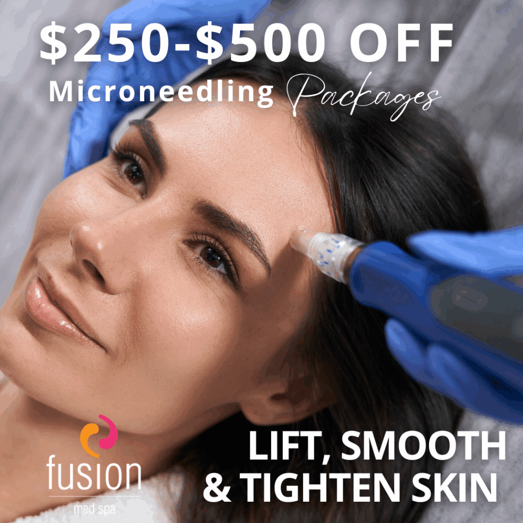 Top Microneedling deals and specials in naperville. Save on Micorneedling and RF Microneedling at Fusion Med Spa in Naperville il